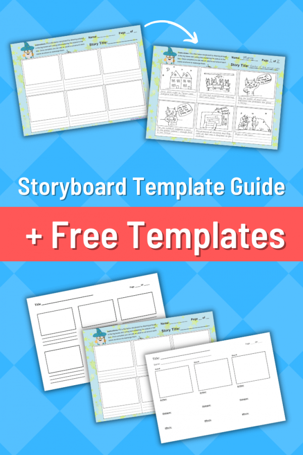 Storyboard Template For Kids