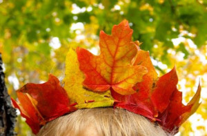 Autumn Leaf Crown