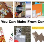 10 things you can make from cereal boxes for kids