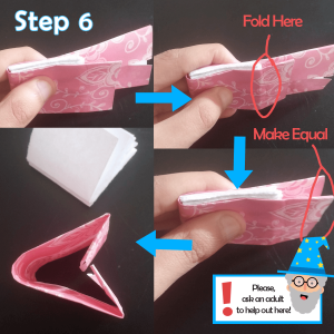 step 6_How to Make a Mini Paper Notebook Tutorial