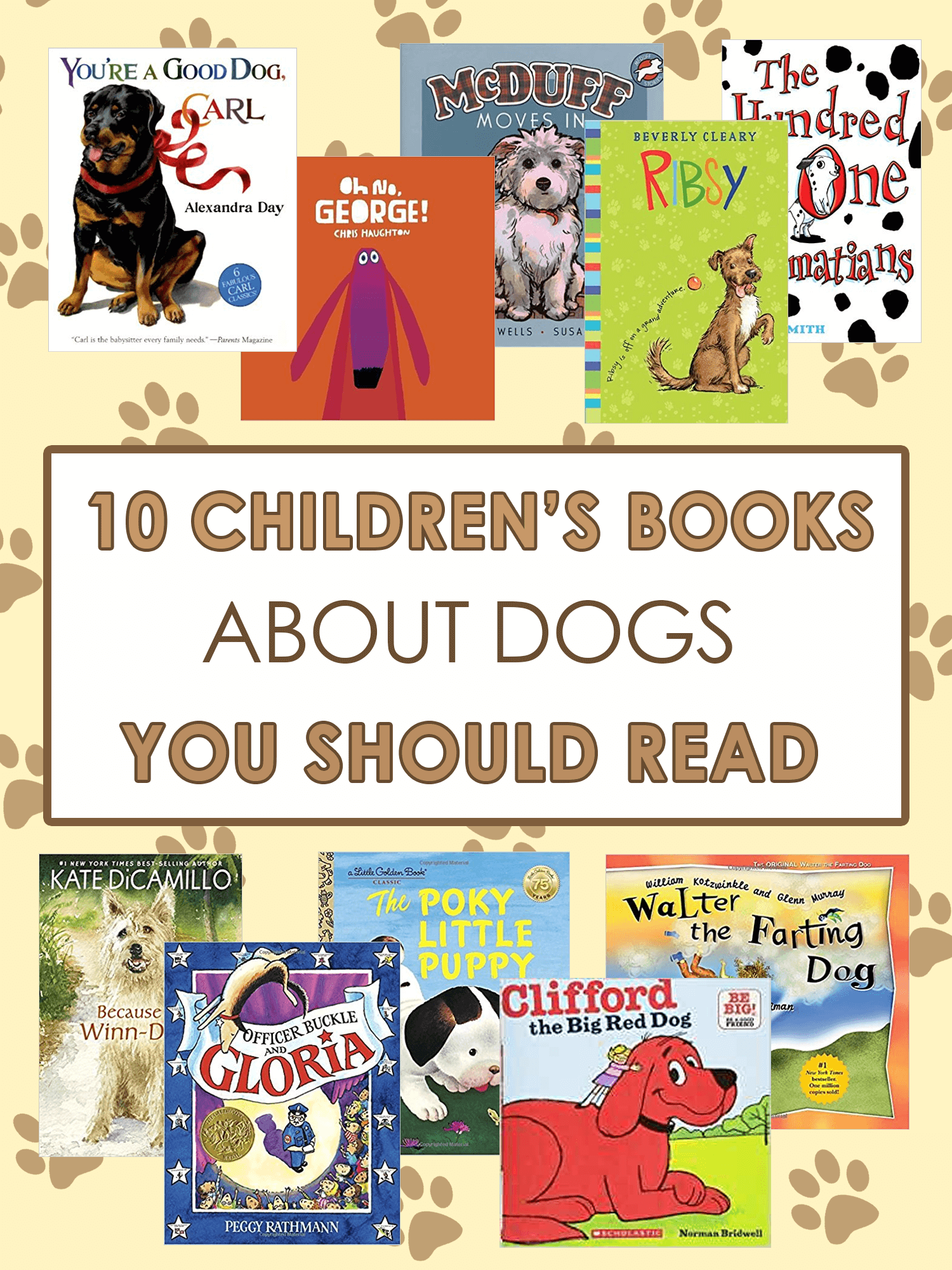 10 Childrens Books about Dogs You Should Read _ imagine forest