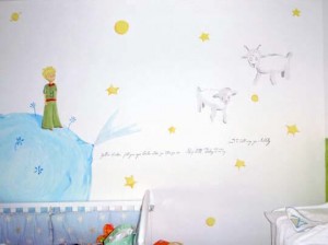 Children's Book Inspired Nursery _ The little prince