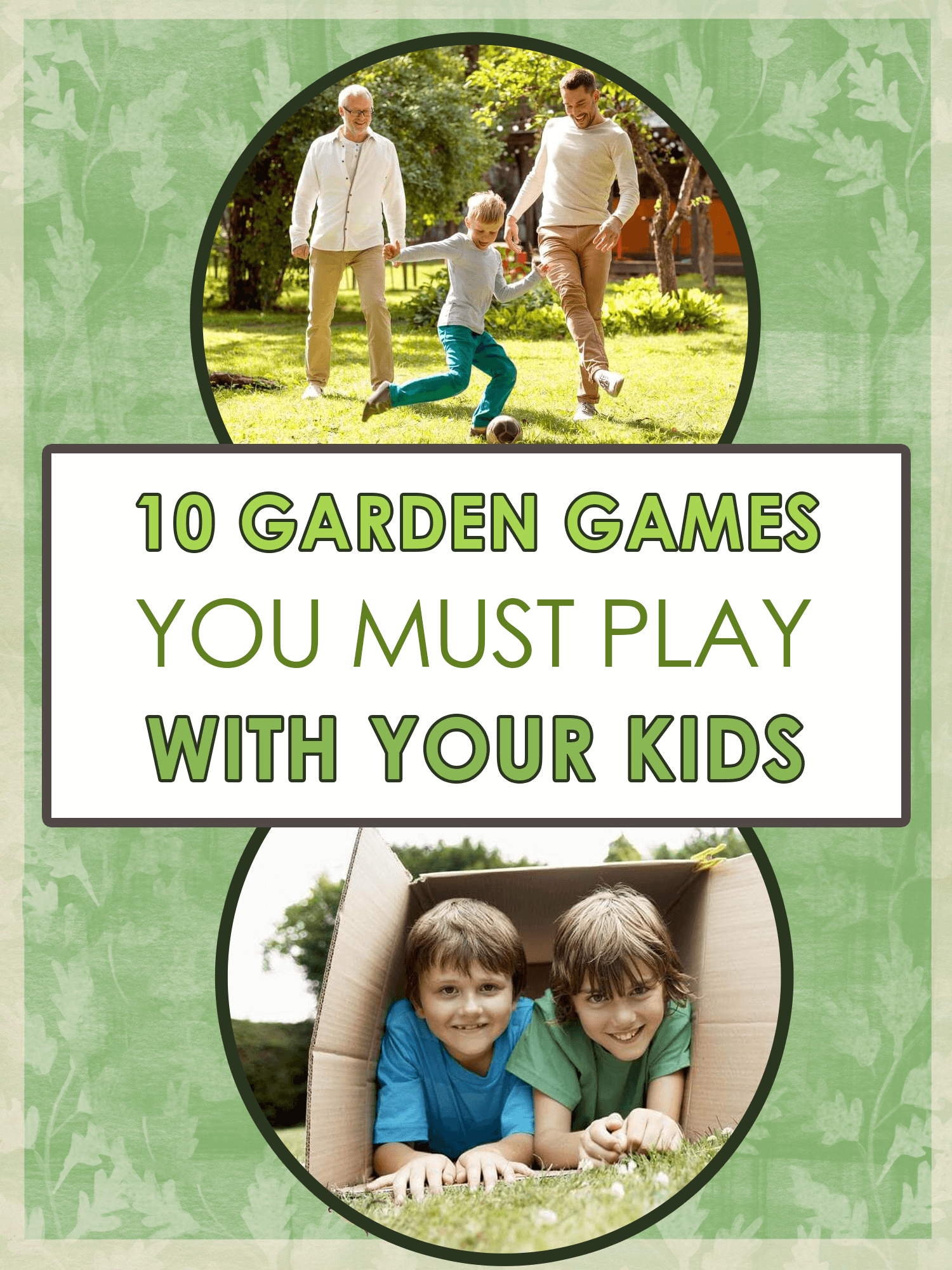 10个花园游戏你必须和你的孩子一起玩_想象森林新利18app官网下载