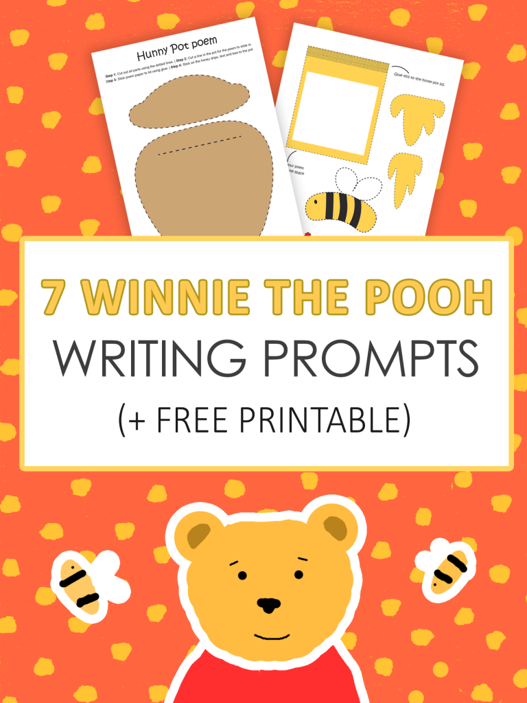 7 Winnie the Pooh Writing Prompts + Free Printable