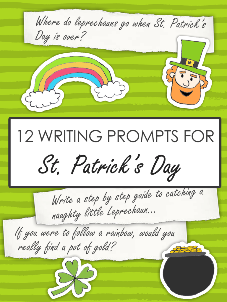 12 St. Patrick's Day Writing Prompts for Kids