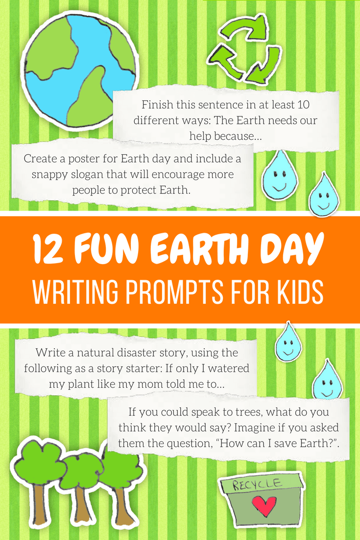 earth day writing prompts for kids by imagine forest