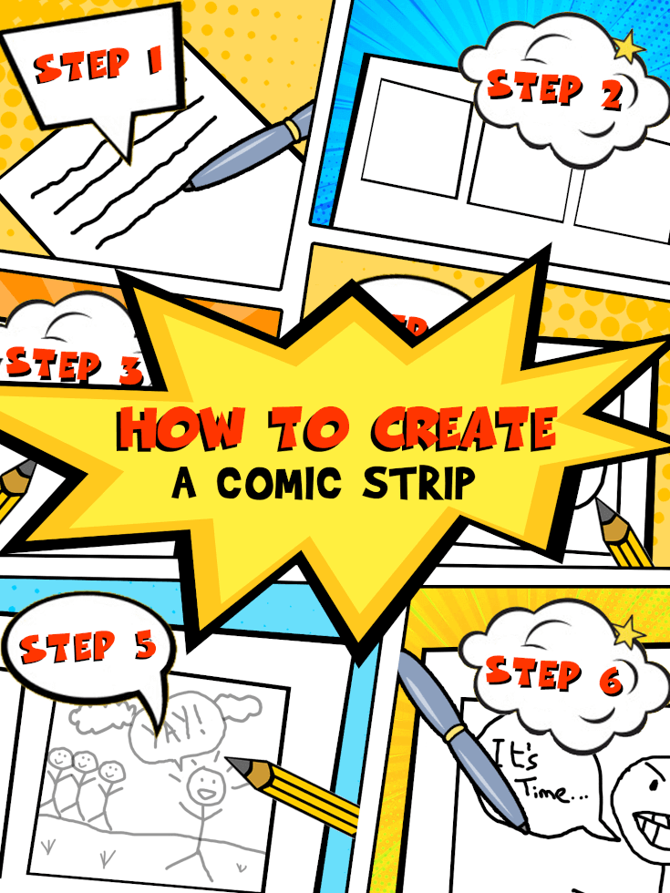 how to create a comic strip