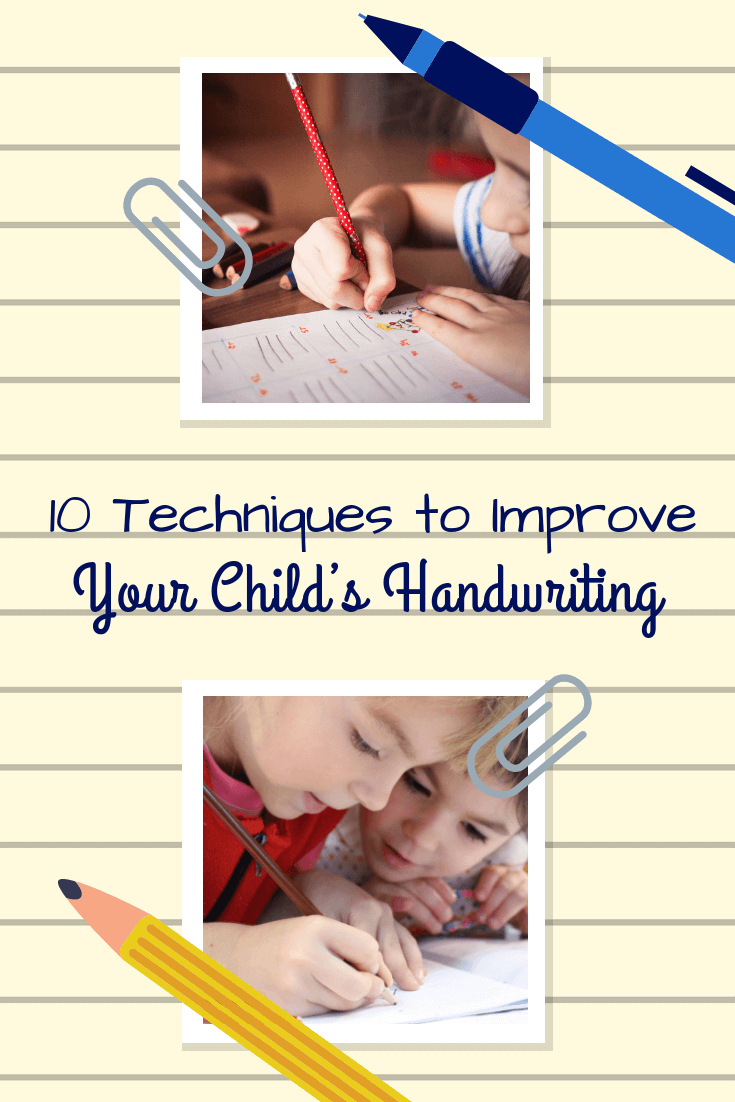 10 Techniques to Improve Your Child's Handwriting