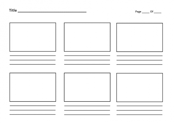 Storyboard Template For Kids Free Template Ratudapur