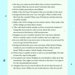 Winter writing prompts