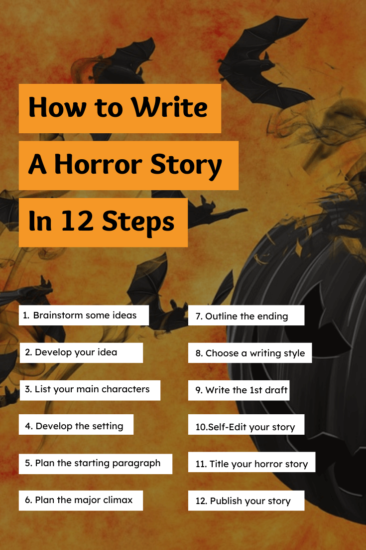 horror descriptive writing examples