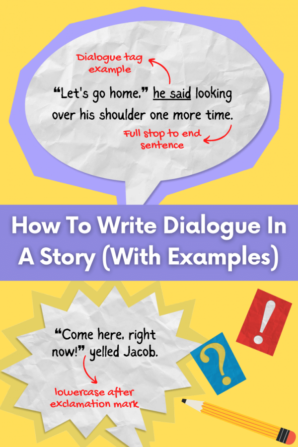 How To Write Dialogue In A Story