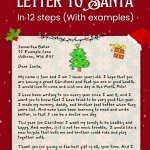 How to write a letter to Santa Claus