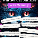 Warrior Cat Suffixes With Meanings