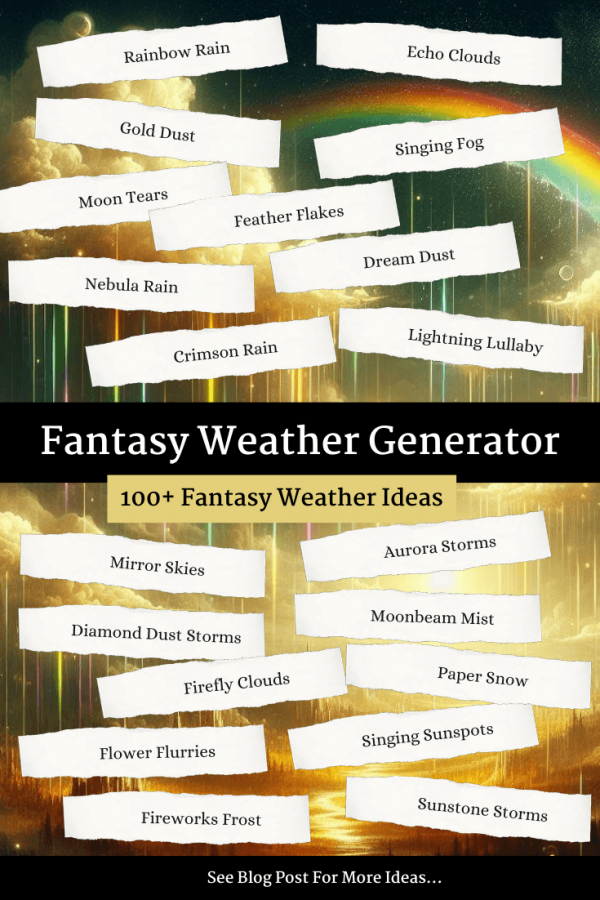 Fantasy Weather Generator